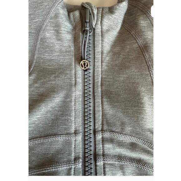 LULULEMON DEFINE JACKET - size 8 gray - Picture 6 of 6